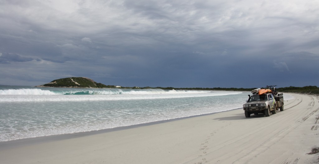 Cape Le Grande Beach drive