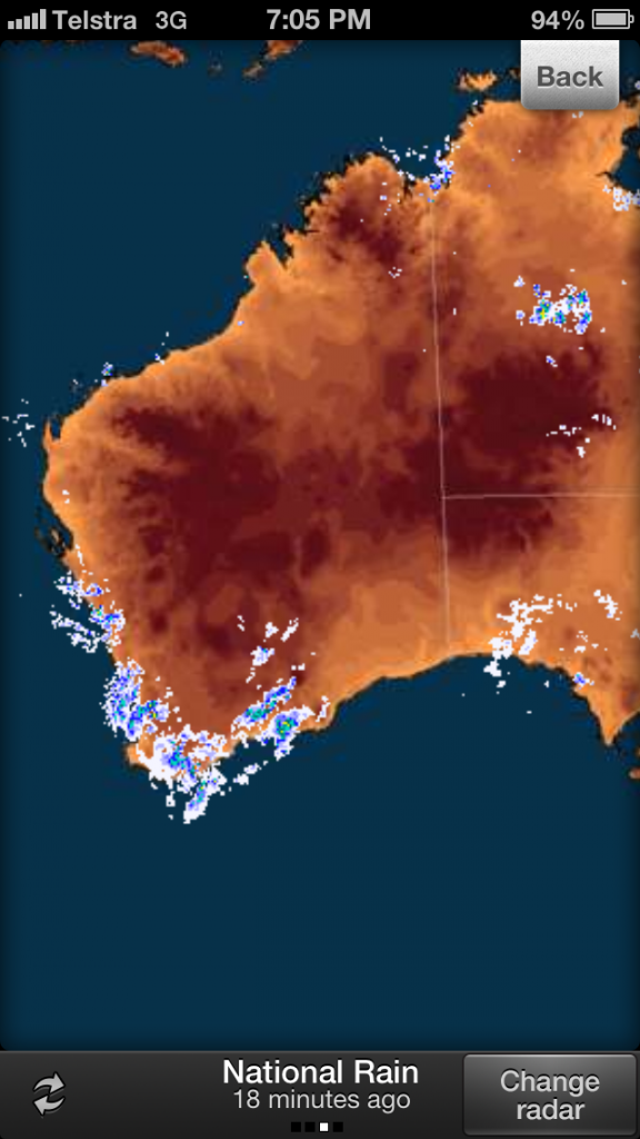 national weather rain