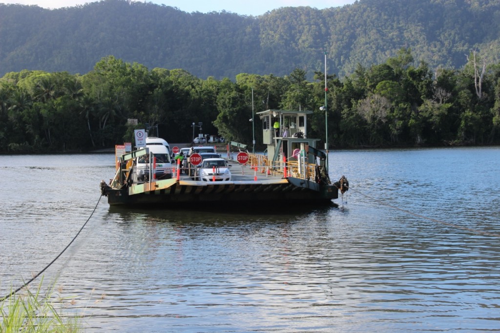 Crossing the Daintree River