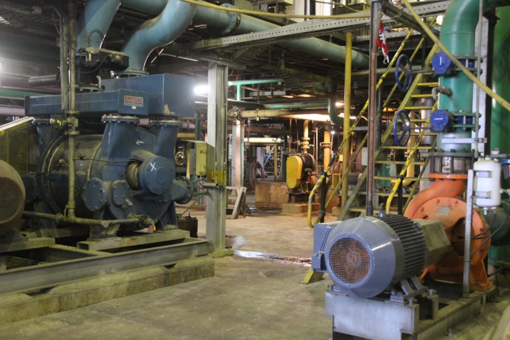 Inside the refinery